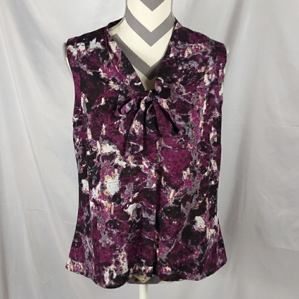 Anne Klein Suit Separates Sleeveless Blouse
